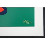 George Rodrigue HO HO HO Screenprint